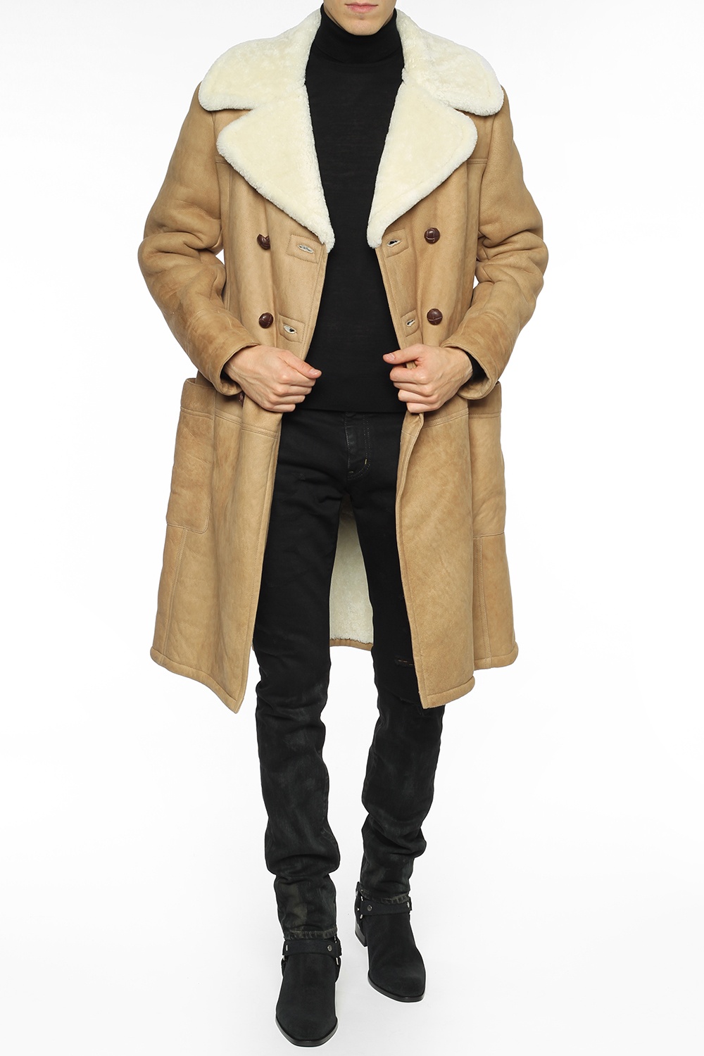 Kent and clearance curwen shearling jacket